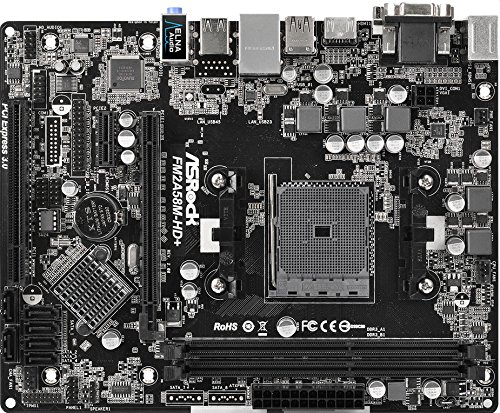 ASRock FM2A58M-HD+ R2.0 Micro ATX FM2+ Motherboard