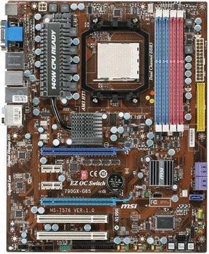 MSI 790GX-G65 ATX AM3 Motherboard