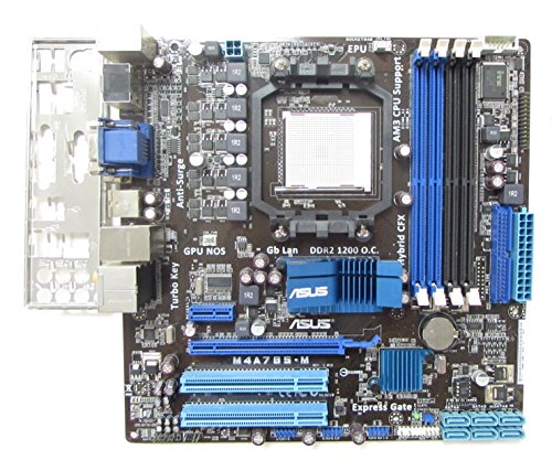 Asus M4A785-M Micro ATX AM3/AM2+/AM2 Motherboard