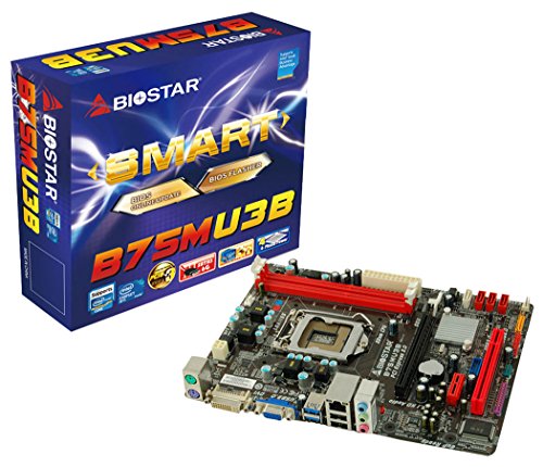 Biostar B75MU3B Micro ATX LGA1155 Motherboard