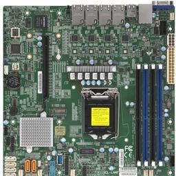 Supermicro X11SCL-LN4F Micro ATX LGA1151 Motherboard
