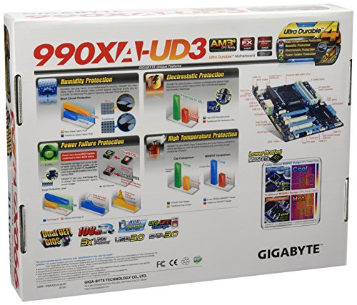 Gigabyte GA-990XA-UD3 ATX AM3+ Motherboard