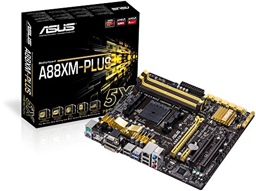 Asus A88XM-PLUS/CSM Micro ATX FM2+ Motherboard