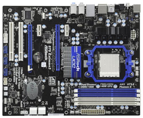 ASRock 870 Extreme3 ATX AM3 Motherboard