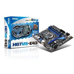 MSI H67MS-E43 Micro ATX LGA1155 Motherboard