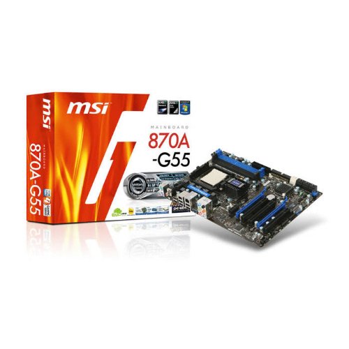 MSI 870A-G55 ATX AM3 Motherboard