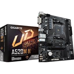 Gigabyte A520M H Micro ATX AM4 Motherboard