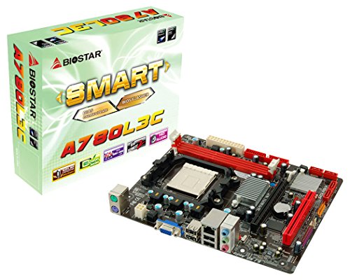 Biostar A780L3C Micro ATX AM3 Motherboard