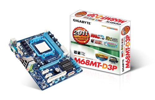 Gigabyte GA-M68MT-D3 Micro ATX AM3 Motherboard