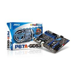 MSI P67A-GD53 ATX LGA1155 Motherboard