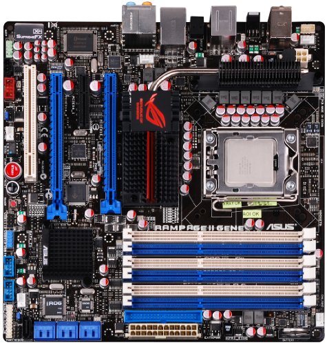 Asus Rampage II Gene Micro ATX LGA1366 Motherboard