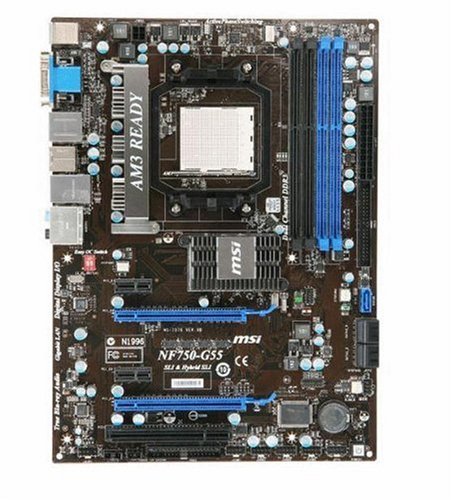 MSI NF750-G55 ATX AM3 Motherboard