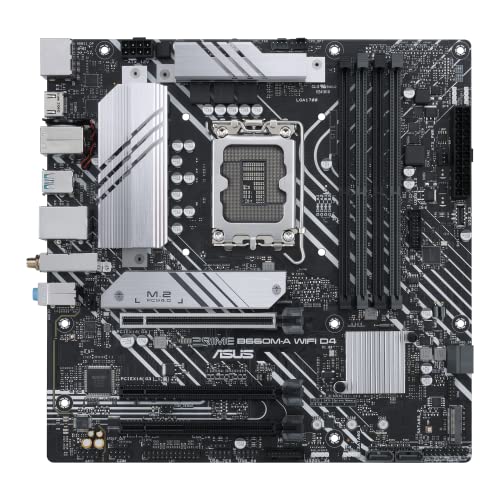 Asus PRIME B660M-A WIFI D4 Micro ATX LGA1700 Motherboard