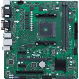 Asus PRO A520M-C II/CSM Micro ATX AM4 Motherboard
