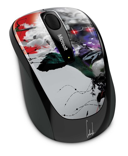 Microsoft L2 Mobile Mouse 3500 Artist Ho Wireless Optical Mouse