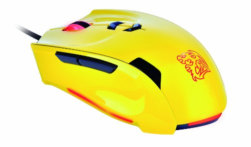Thermaltake eSPORTS Theron Yellow Wired Laser Mouse