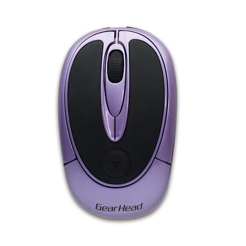 Gear Head MP2500PUR Wireless Optical Mouse