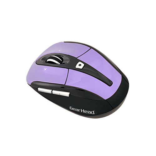 Gear Head MPT3500PUR-CP10 Wireless Optical Mouse