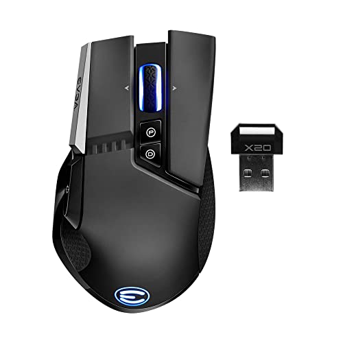 EVGA X20 Wired/Bluetooth/Wireless Optical Mouse