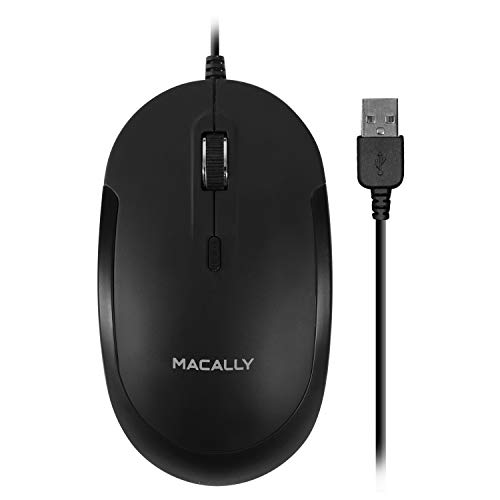 Macally DYNAMOUSE Wired Optical Mouse
