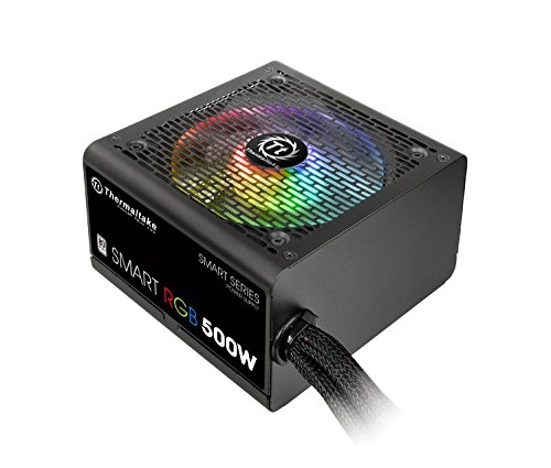 Thermaltake Smart RGB 500 W 80+ Certified ATX Power Supply