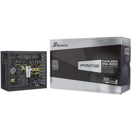 SeaSonic Prime Fanless PX-500 500 W 80+ Platinum Certified Fully Modular Fanless ATX Power Supply