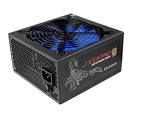 Raidmax RX-735AP 735 W 80+ Bronze Certified Semi-modular ATX Power Supply