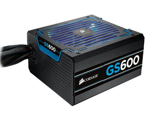 Corsair GS600 600 W 80+ Bronze Certified ATX Power Supply