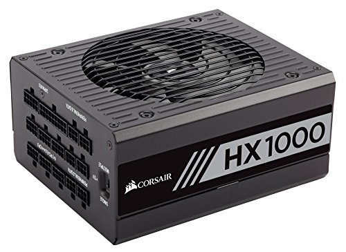 Corsair HX1000 Platinum 1000 W 80+ Platinum Certified Fully Modular ATX Power Supply