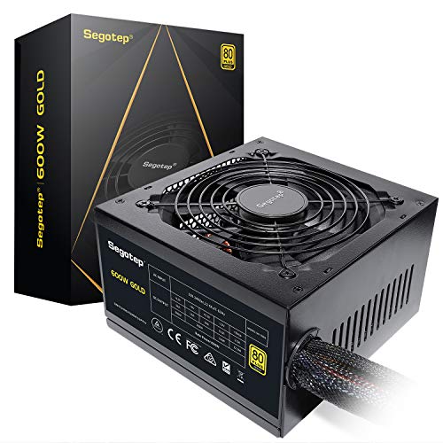 Segotep GP 600 W 80+ Gold Certified ATX Power Supply