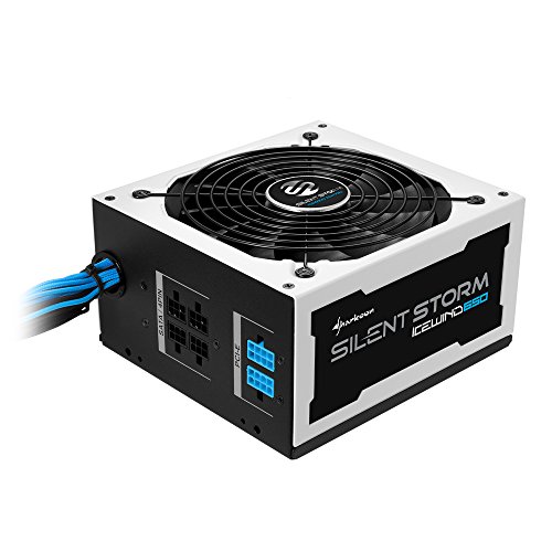 SHARKOON SilentStorm Icewind 650 W 80+ Bronze Certified Semi-modular ATX Power Supply