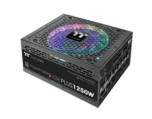 Thermaltake Toughpower iRGB PLUS TT Premium Edition 1250 W 80+ Titanium Certified Fully Modular ATX Power Supply