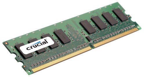 Crucial CT12872AA80E 1 GB (1 x 1 GB) DDR2-800 CL5 Memory