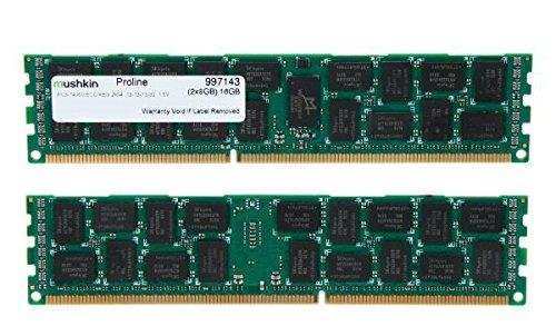 Mushkin Proline 16 GB (2 x 8 GB) Registered DDR3-1866 CL13 Memory