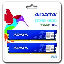 ADATA Premier 16 GB (2 x 8 GB) DDR3-1600 CL11 Memory