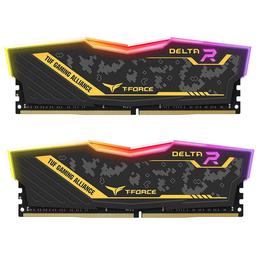 TEAMGROUP T-Force Delta TUF Gaming Alliance 16 GB (2 x 8 GB) DDR4-3200 CL16 Memory