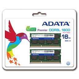 ADATA Premier 16 GB (2 x 8 GB) DDR3-1600 SODIMM CL11 Memory