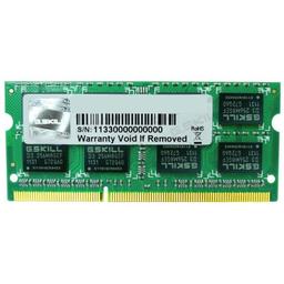 G.Skill FA-10666CL9S-4GBSQ 4 GB (1 x 4 GB) DDR3-1333 SODIMM CL9 Memory