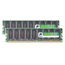 Corsair VS2GBKIT667D2 2 GB (2 x 1 GB) DDR2-667 CL5 Memory