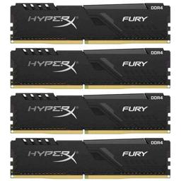 Kingston HyperX Fury 128 GB (4 x 32 GB) DDR4-3600 CL18 Memory