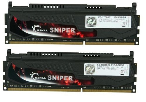 G.Skill Sniper 8 GB (2 x 4 GB) DDR3-2133 CL11 Memory