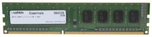 Mushkin Essentials 2 GB (1 x 2 GB) DDR3-1600 CL11 Memory