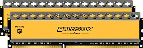 Crucial Ballistix 16 GB (2 x 8 GB) DDR3-1600 CL8 Memory
