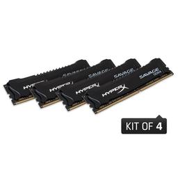 Kingston HyperX Savage 32 GB (4 x 8 GB) DDR4-2400 CL12 Memory