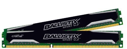 Crucial Ballistix Sport 32 GB (4 x 8 GB) DDR3-1600 CL9 Memory