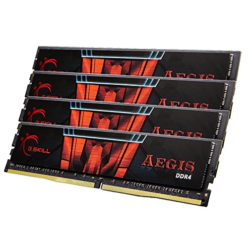 G.Skill Aegis 32 GB (4 x 8 GB) DDR4-2400 CL15 Memory