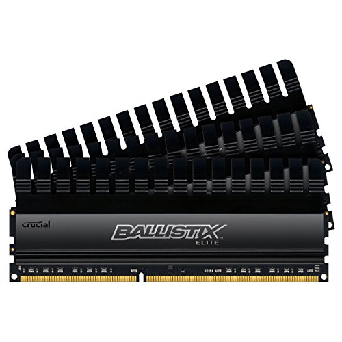 Crucial Ballistix Elite 12 GB (3 x 4 GB) DDR3-1600 CL8 Memory