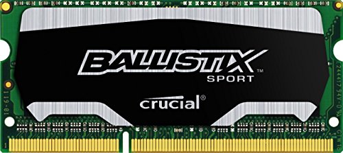 Crucial Ballistix Sport 4 GB (1 x 4 GB) DDR3-1600 SODIMM CL9 Memory