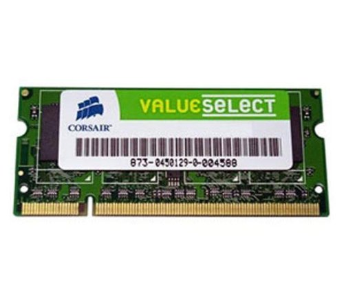 Corsair VS1GSDS533D2 1 GB (1 x 1 GB) DDR2-533 SODIMM CL4 Memory