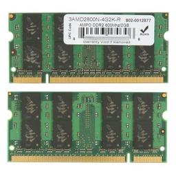 Wintec AMPO 4 GB (2 x 2 GB) DDR2-800 SODIMM CL5 Memory